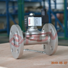 Direct acting normal close flange connection solenoid valve